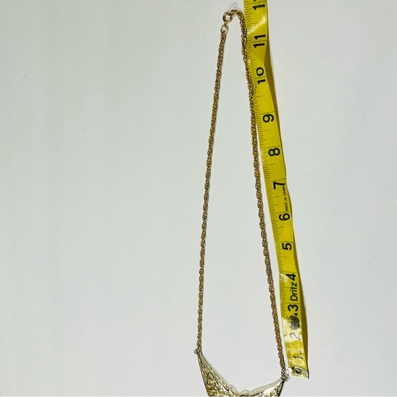 Butterfly Necklace Long Chain, Large Pendent - Picture 6 of 8